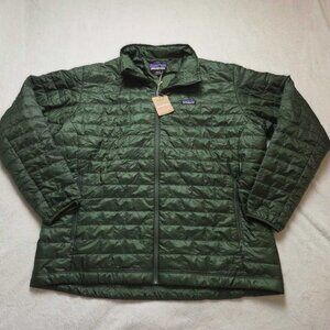 New men's XXXL Patagonia Nano Puff insulated zip up jacket Torrey Pine Green 3XL